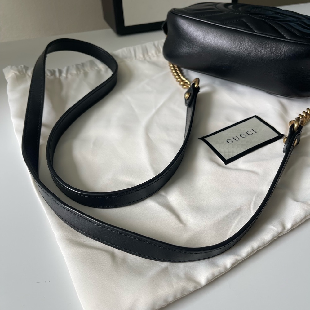 Gucci GG Marmont matelassé mini bag - Picture 10 of 10